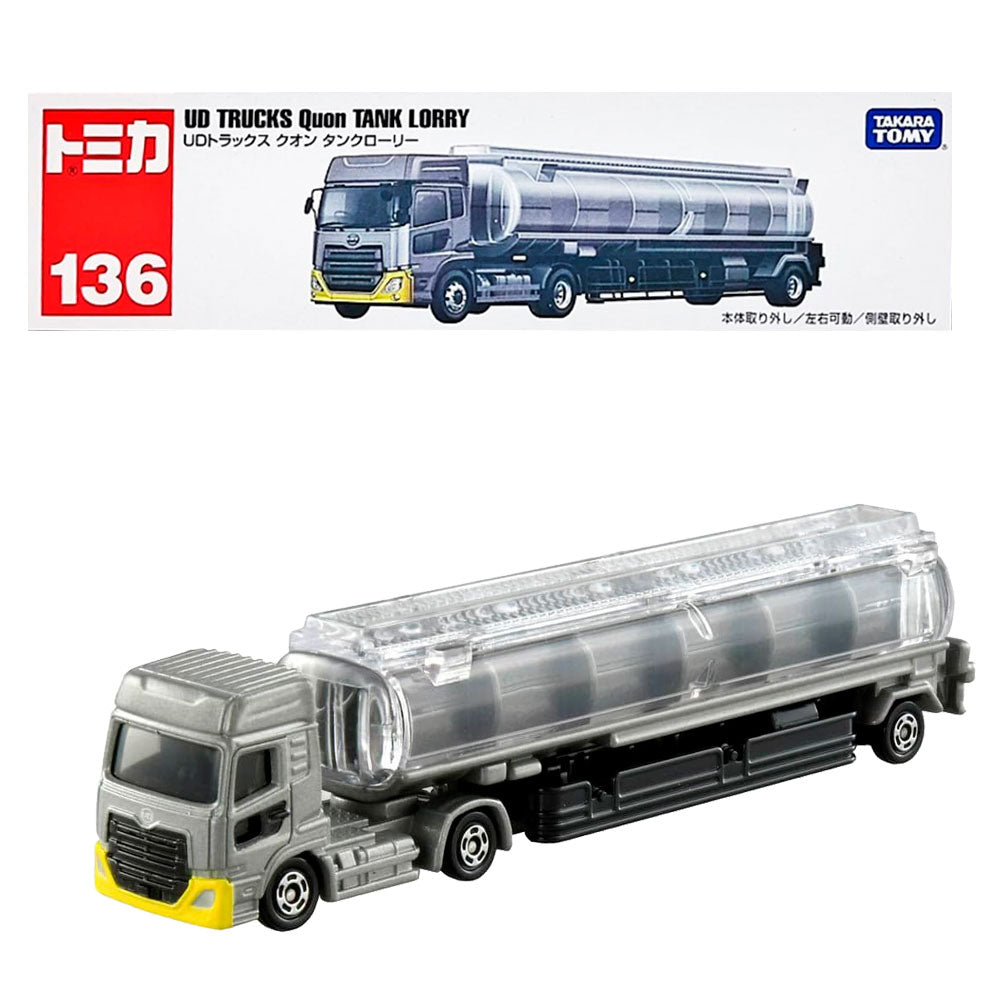 TOMICA PREMIUM UD TRUCKS QUON TANK TRUCK NO.136 TOMICA PREMIUM UD TRUCKS QUON TANK TRUCK NO.136